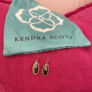Kendra Scott Lee Drop Earrings Silver